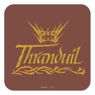 Thranduil Name Square Sticker