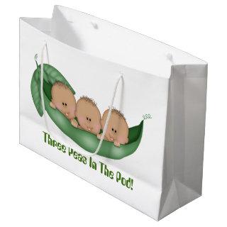 Three peas in the pod baby shower bag