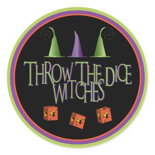 Throw The Dice WItches Stickers
