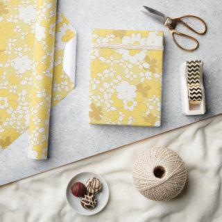 Throwback 60s flower paper
