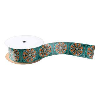 Thunderbird Aqua Satin Ribbon