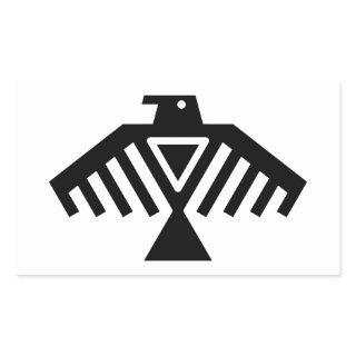thunderbird rectangular sticker