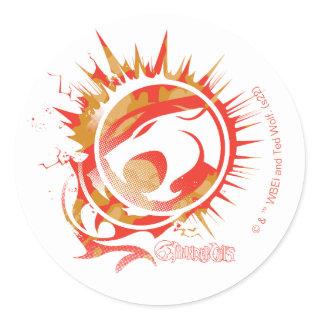 ThunderCats | Explosive Logo Graphic Classic Round Sticker
