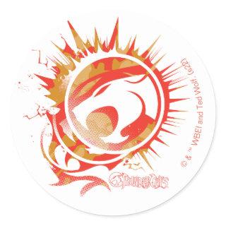 ThunderCats | Explosive Logo Graphic Classic Round Sticker