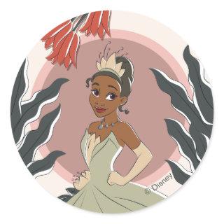Tiana Captured Moment Classic Round Sticker