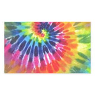 Tie Dye 2 Rectangular Sticker
