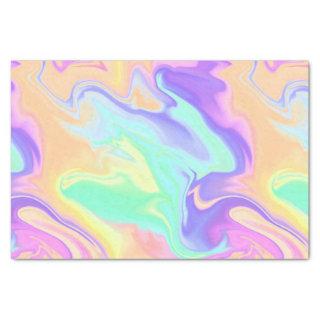 Tie Dye Swirl Pastel Groovy Tissue Paper