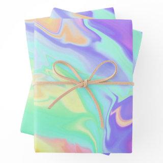 Tie Dye Swirl Pastel Groovy  Sheets