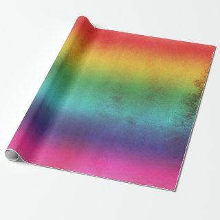 Tie-Dye Watercolor Rainbow - 60s Colorful Hippie