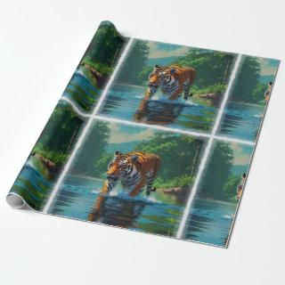 Tiger and River