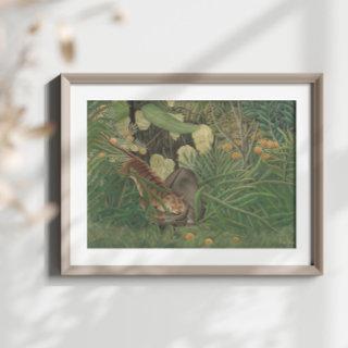 Tiger Buffalo 3 Jungle Leaf Ephemera Decoupage Tissue Paper