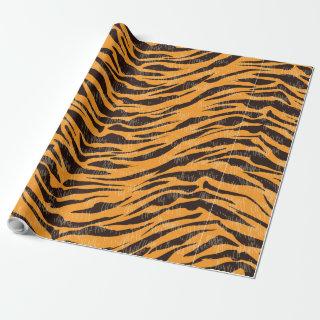 Tiger fur, tiger skin, animal skin pattern
