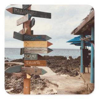 "Tiki Bar" Photography Sticker