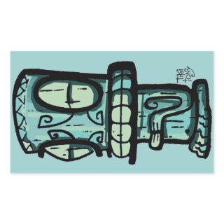 Tiki Car Sticker