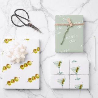 Tini Bit Older - Olive & Drink Theme  Sheets