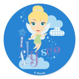 Tinker Bell | I Fly Solo Classic Round Sticker