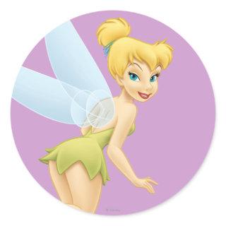 Tinker Bell Pose 2 Classic Round Sticker