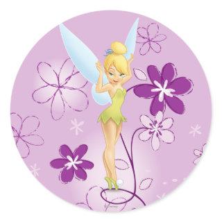 Tinker Bell  Pose 7 Classic Round Sticker