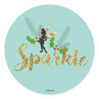 Tinker Bell | Tinker Bell Christmas Sparkle Classic Round Sticker