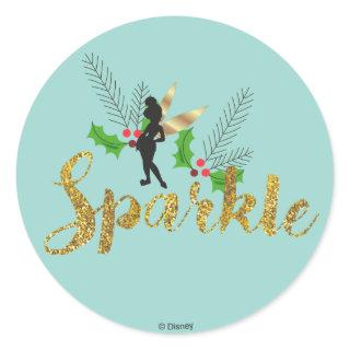 Tinker Bell | Tinker Bell Christmas Sparkle Classic Round Sticker