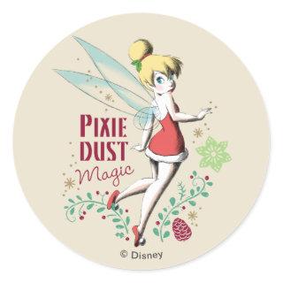 Tinker Bell | Vintage Pixie Dust Magic Classic Round Sticker