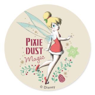 Tinker Bell | Vintage Pixie Dust Magic Classic Round Sticker