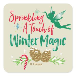 Tinker Bell | Winter Magic Square Sticker