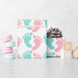 Tiny Footprints Baby Reveal Shower Party