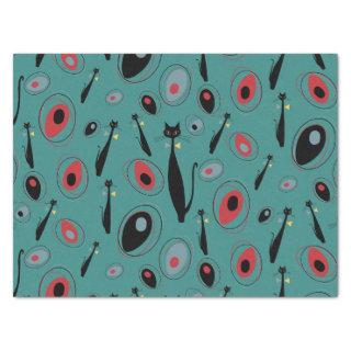 Tissue Paper | MidCentury Modern Atomic Cats