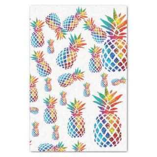 Tissue Paper Pineapples