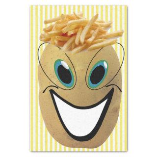 Tissue Paper Potato French Fries Stripes