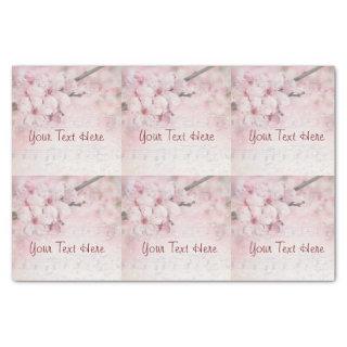 Tissue Paper Sheets Set (2) Cherry Blossoms and Mu