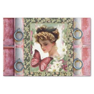 Tissue Paper Victorian Pink Locks