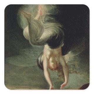Titania finds the magic ring on the shore square sticker