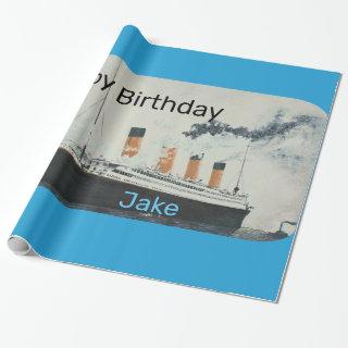 TITANIC Birthday Party Name