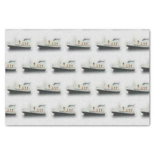 Titanic Iceberg Grey Decoupage Ship Tissue Paper