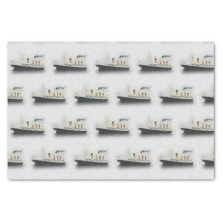 Titanic Iceberg Grey Decoupage Ship Tissue Paper