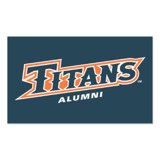 Titans Alumni Rectangular Sticker