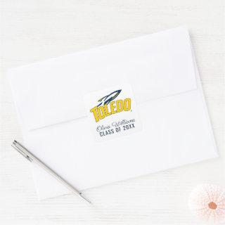 Toledo Rockets | Graduation Square Sticker