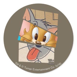 Tom And Jerry | Tom And Jerry Mashup Classic Round Sticker