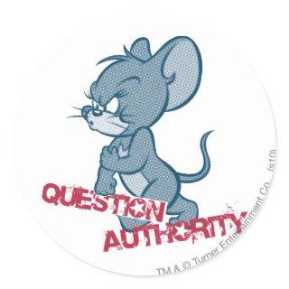 Tom and Jerry Tough Mouse 2 Classic Round Sticker