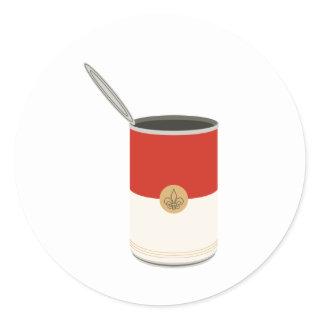 Tomato Soup Classic Round Sticker