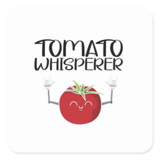 Tomato Whisperer Square Sticker