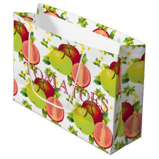 Tomatoes Vegetable Fruit Garden Large Gift Bag