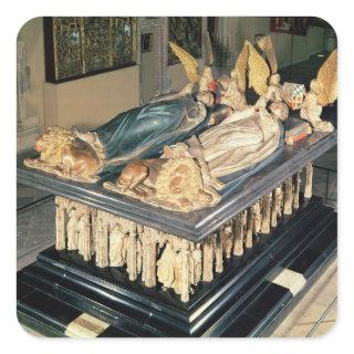 Tomb of John the Fearless  and Margaret of Square Sticker