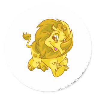 Tonu Gold Classic Round Sticker