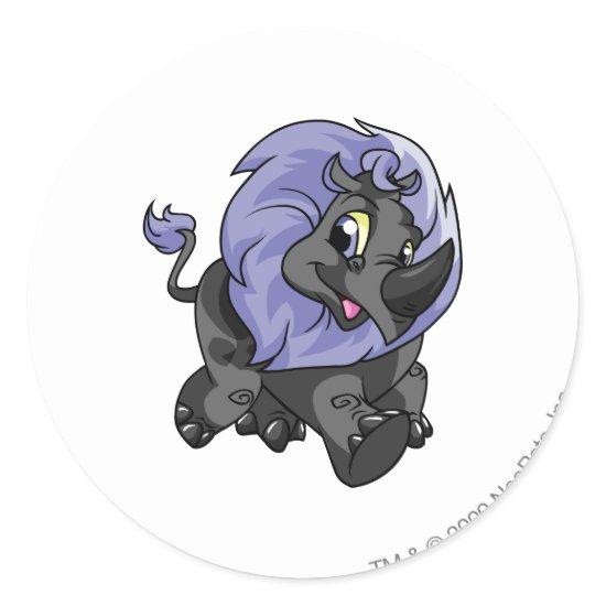 Tonu Shadow Classic Round Sticker