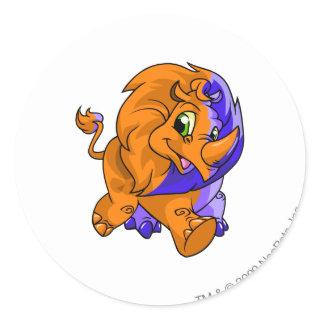 Tonu Split Classic Round Sticker
