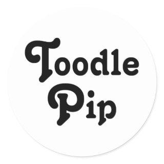 Toodle Pip Classic Round Sticker