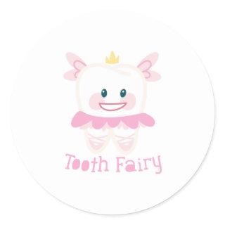 Tooth Fairy Classic Round Sticker